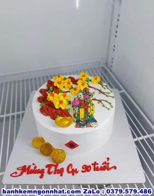 Bánh Kem Mừng Thọ 09